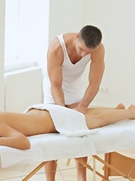A sensual massage can..